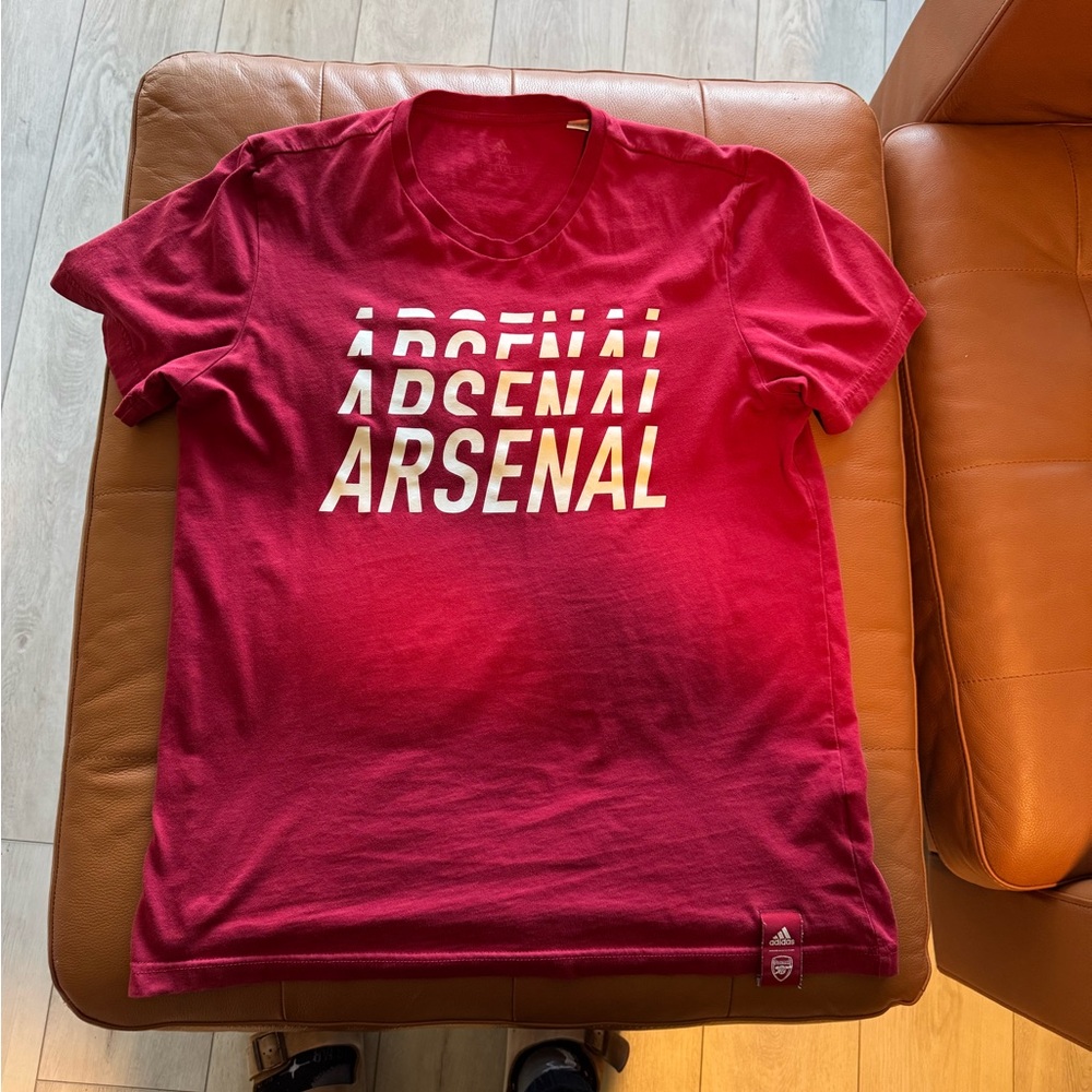Adidas Arsenal Red T-Shirt